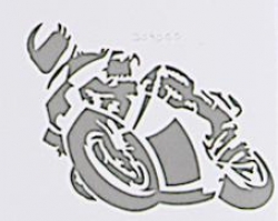 MINI MOTORCYCLE STICKER
