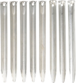 SET OF 10 V TENT PEGS
