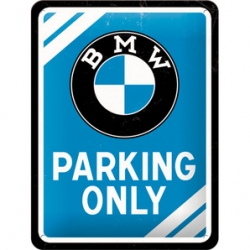 METAL SIGN *BMW PARKING..