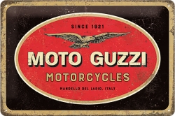 Metal Sign Moto-Guzz Logo