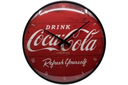 Retro Wallclock Coca-Cola