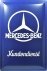 Retro Metal Sign Mercedes-Benz