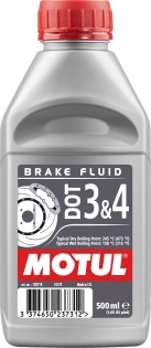 Brake Fluid DOT 3 & 4, 0,5L