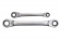 Gedore red double ratcheting wrench set