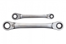 Gedore red double ratcheting wrench set